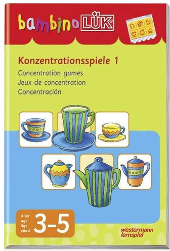 LÜK bambino Konzentrationsspiele 1 für Kinder von 3 bis 5 Jahren - Bild 1