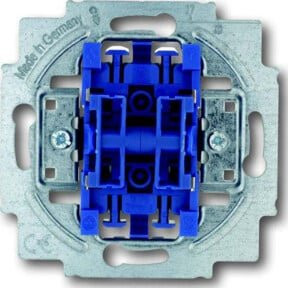 Busch-Jaeger Serienschalter-Einsatz 10A mit Beleuchtung 2000/5 USGL in Blau (RAL 5010) IP20 - Bild 2