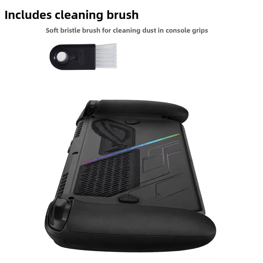 BAJEAL Staubfilter-Set und Anti-Kratz-Aufkleber für Xbox Ally-X in Schwarz - Bild 3