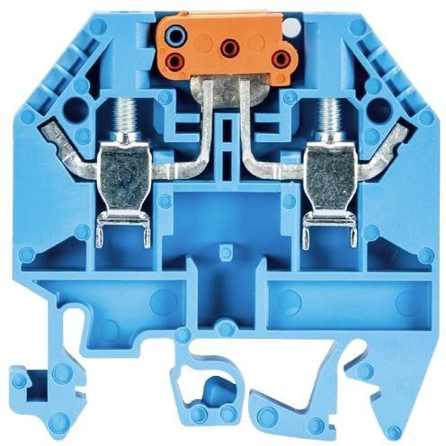 Wieland Electric 57.504.2055.6 Messertrennklemme Blau, 100 Stück - Bild 1