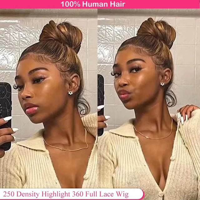 Dula A Hair Invisi Strap 360 Full Lace Glueless Perücke, Echthaar, gerade - Bild 1