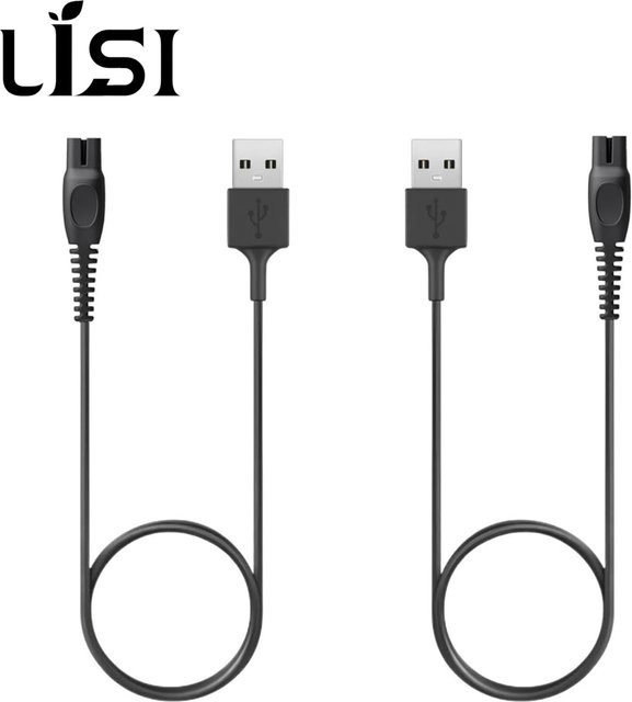 LISI USB-C Ladekabel 5V für Philips Norelco OneBlade Hybride Elektrische Rasierapparate, Schwarz - Bild 1