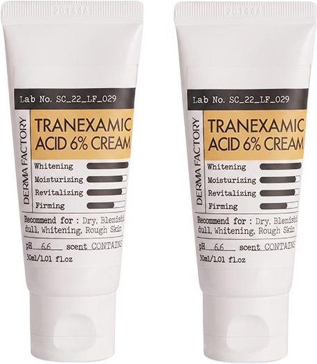 DERMA FACTORY Tranexamsäure 6% Creme, 30 ml, Gesicht - Bild 1