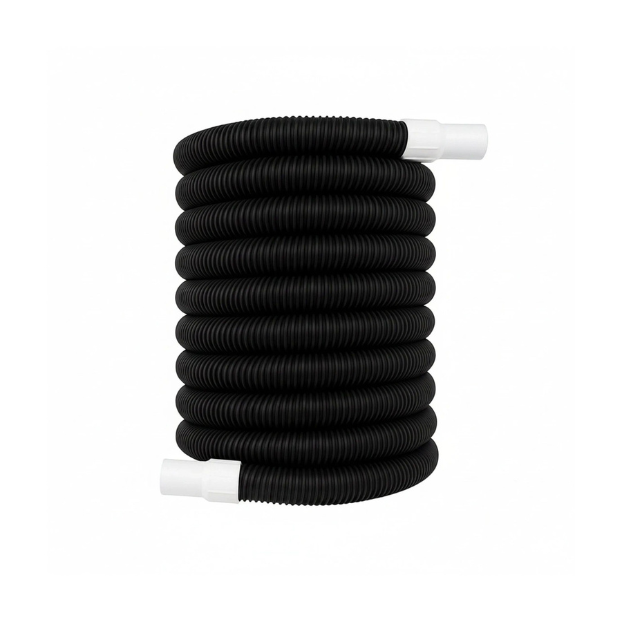 Relaxdays Poolschlauch aus PE-Kunststoff in Schwarz, flexibel und druckstabil, Durchmesser: 32 mm, Länge: 10 m - Bild 2
