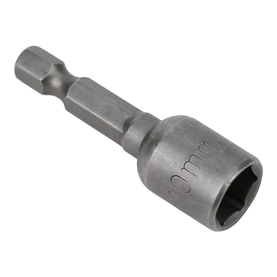 VIBRATITE 2er Set Magnetische Schlagschrauber Bits mit 1/4 Zoll Sechskantschaft, 6-13mm, Grau - Bild 2