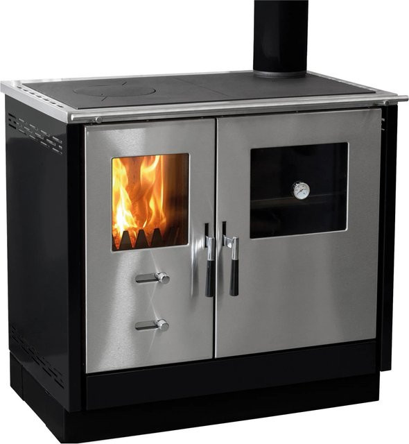Firefix Küchenofen Maas Holzherd in Schwarz mit 8,3 kW Leistung - Bild 1