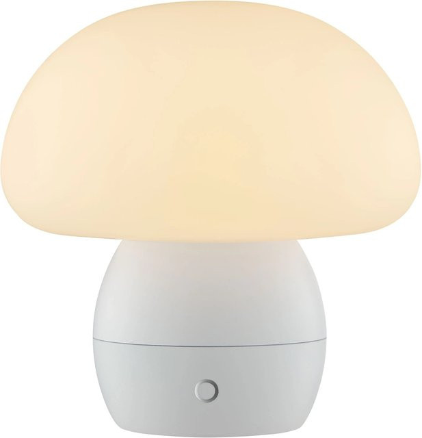Brilliant LED Tischleuchte Dupos in Weiß, dimmbar mit Touch-Funktion und warmweißem Licht, Höhe: 22 cm - Bild 1