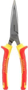 Stanley FatMax VDE Flachrundzange gebogen, rot, Länge: 200 mm - Bild 1