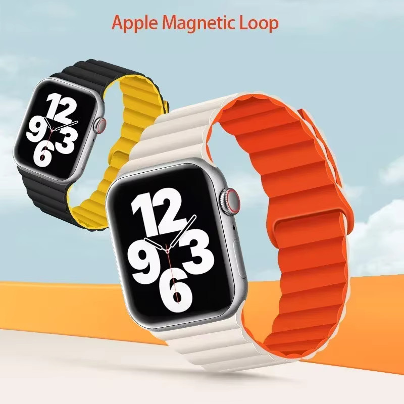 Silikon-Magnetschlaufenband für Apple Watch, Silikon, Unisex - Bild 1