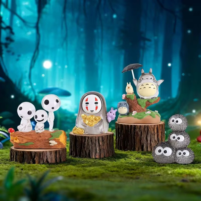 Bandai Hayao Miyazaki The Healing Fairy-tale Kingdom Blindbox, Anime Klassische Figur Puppe, Einzelfigur - Bild 2