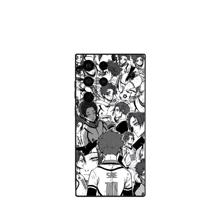 Anime Blue Lock Handyhülle für Samsung Galaxy S25 S24 S23 S22 S21 S20 Plus 5G Soft Case in Multicolour mit Anti-Rutsch-Effekt und Frosted-Finish - Bild 4