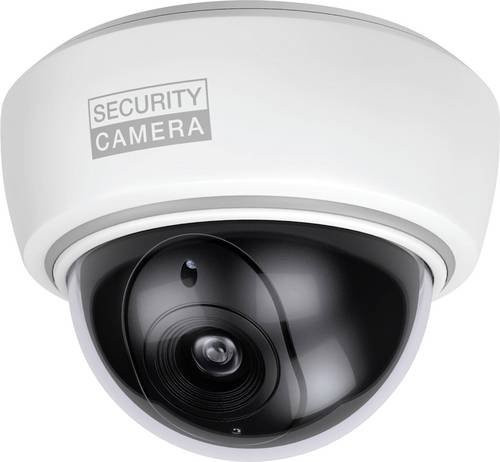 BASI 1000-0305 Kamera-Attrappe mit blinkender LED in Rot und Weiß - Bild 1
