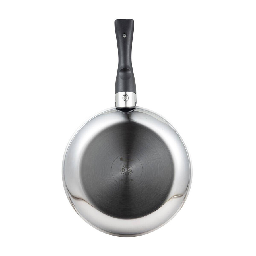 BERGNER Click&Cook Pfannenset aus Aluminium und Edelstahl, 3-teilig, Silber/Schwarz - Bild 2