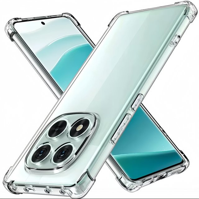Xiaomi Transparente TPU-Handyhülle für Redmi Note 15 14 13 Pro Plus, Stoßfeste und Kratzfeste Schutzhülle - Bild 1