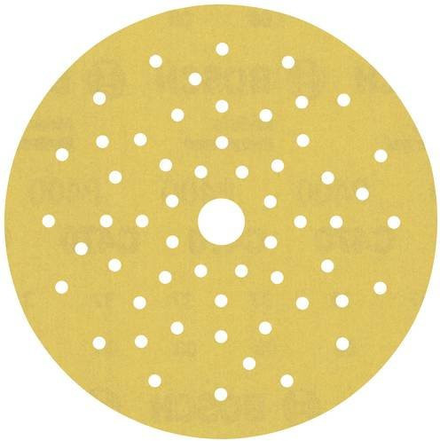 Bosch Expert C470 Exzenterschleifpapier gelocht Körnung 400 Durchmesser 150 mm gelb 5 Stück - Bild 1