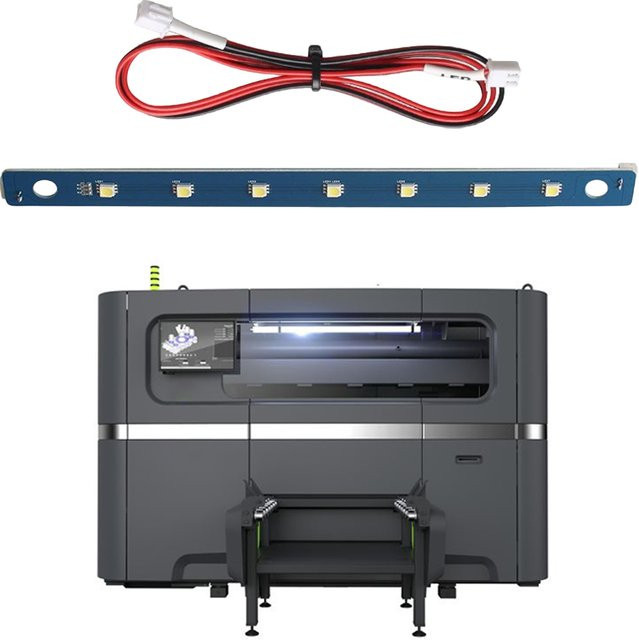 Flashforge LED-Lichtplatine für Adventurer 5M und AD5M Pro, 7 Lampenperlen mit Kabel, 24V, 3D-Druckerzubehör - Bild 1