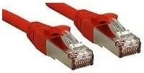 Lindy Patch-Kabel CAT 6a RJ-45 auf RJ-45 Ethernet LAN SFTP PiMF Rot 5,0 m - Bild 1