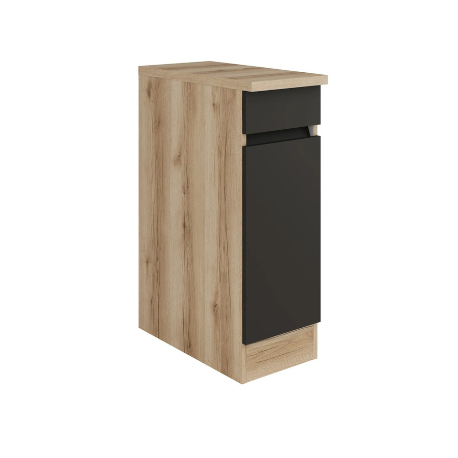 Optifit Küchen-Unterschrank Noah420 in Anthrazit Wildeiche, B/T/H: 30 x 60 x 88 cm - Bild 2