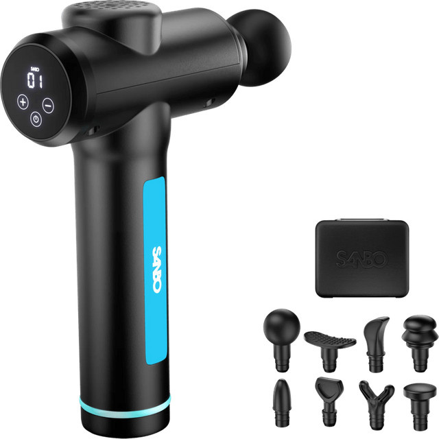 Sanbo Massage Gun Prime Gen 4, Schwarz - Bild 1