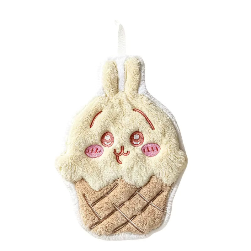 Jiajiale Coral-Fleece Handtuch weich und saugfähig für Küche und Badezimmer - Bild 2