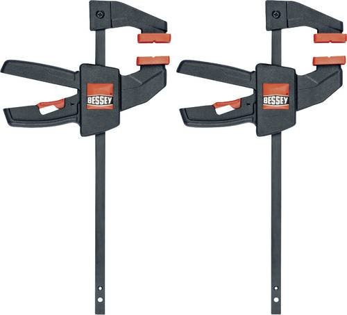 Bessey Einhandzwinge EZS 110/40 2er Set in Schwarz-Rot - Bild 1