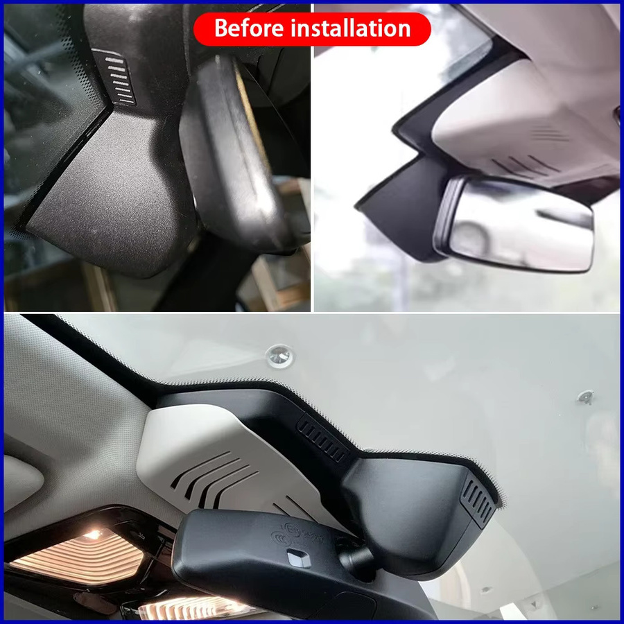 ZhuCamX 4K UHD Dashcam Auto-DVR Videorekorder für BMW X3 G01 und IX3 G08, Schwarz - Bild 2