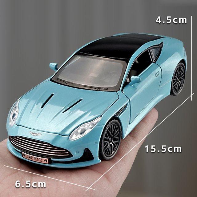 MAKEDA DB12 Vulcan Sportwagen Modell, 1:32, Metall, mit Licht und Sound - Bild 1