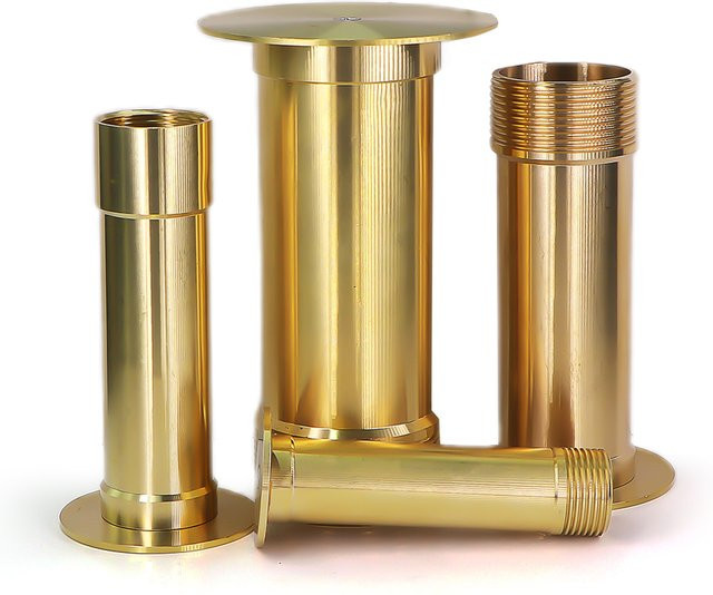 MUCIAKIE Messing Brunnendüse in Pilzform als Wasserspray Sprinkler für Garten, Hof und Teich in Gold oder Silber - Bild 1