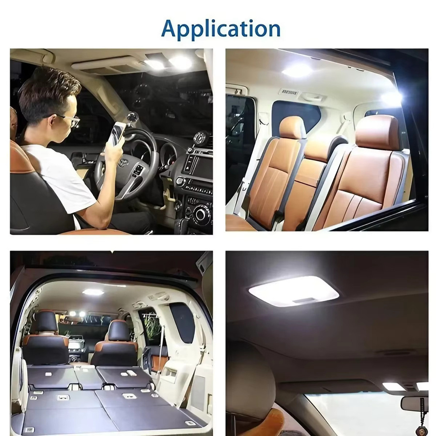 STONEGO LED T10 Glühbirnen für Auto Innenverkleidung und Leselampe in Weiß - Bild 2