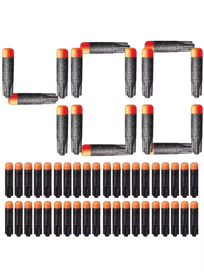 ZIVCONCING NERF Ultra, Schwarze Kugeln, Nachfüllpack, Schaumstoff - Bild 3