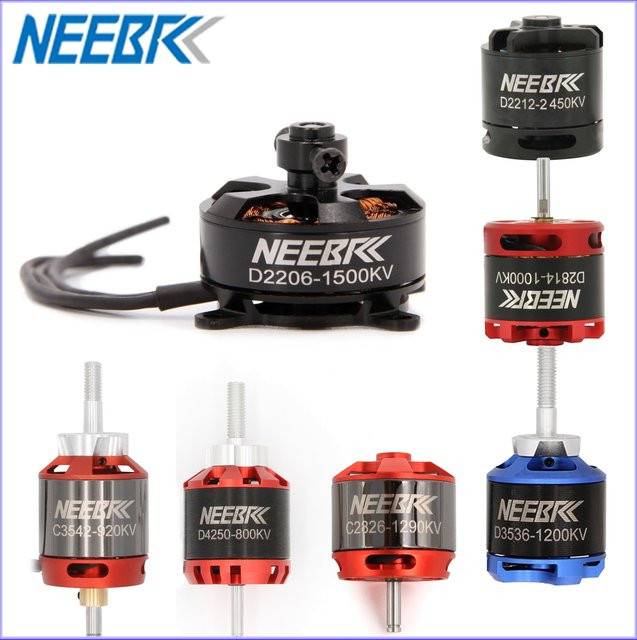 NEEBRC FPV Fixed Wing Outrunner Bürstenloser Motor, Metall, Zubehör - Bild 1