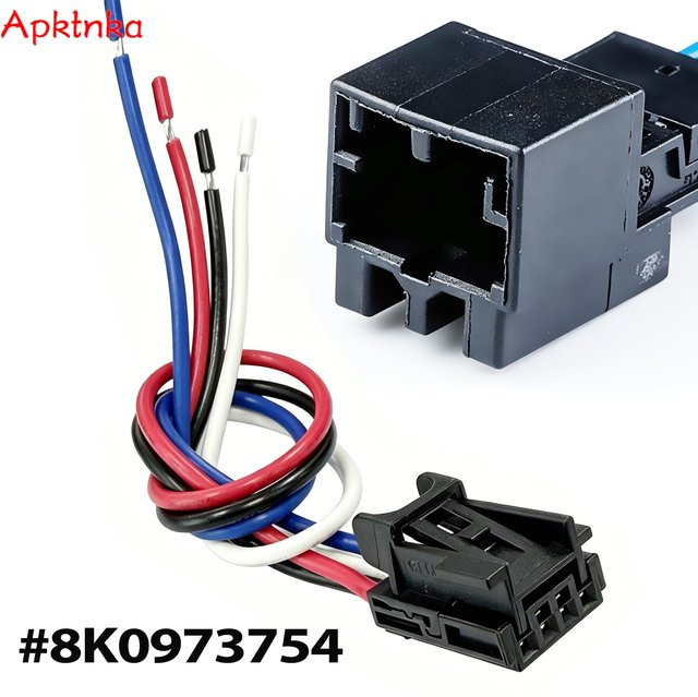 4-Pin-Stecker Kabelbaum 8K0973754 Schalter-Sensor-Stecker für VW Amarok Beetle Caddy EOS Golf Jetta Passat Tiguan Touran Touareg - Bild 1