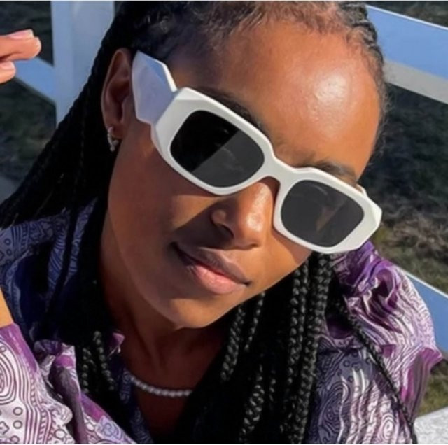 Samjune Sonnenbrille, quadratisch, Vollrand, Kunststoff, Unisex - Bild 1