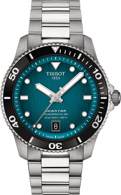 Tissot Armbanduhr Seastar 1000, Automatik, Edelstahl, 40 mm, Herren - Bild 1