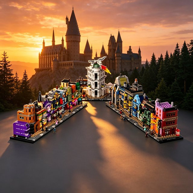 Disney Gassenladen, Architektur-Bausteine, 2750 Teile, ab 14 Jahre - Bild 1