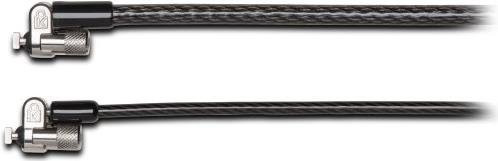 Kensington MicroSaver 2.0 Keyed Ultra Laptop Lock Sicherheitskabel in Silber und Schwarz - Bild 2