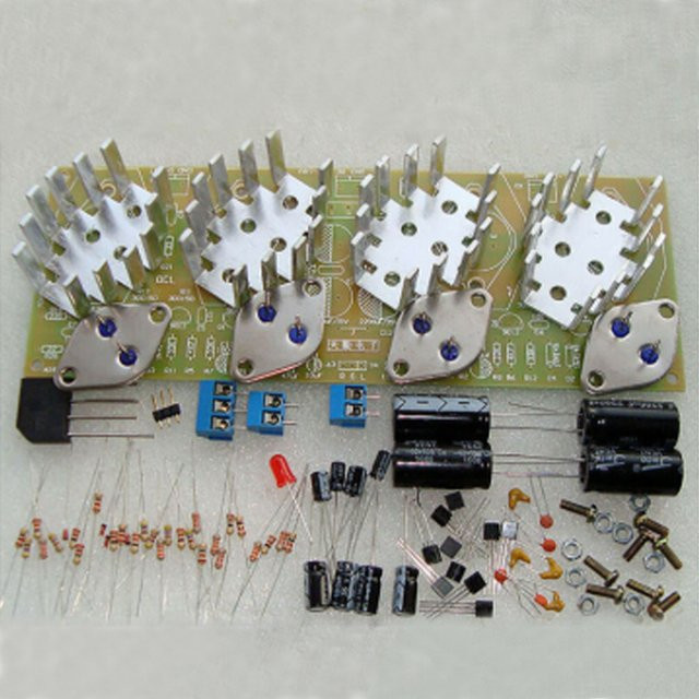 Gaqqee OCL Hochleistungsverstärker DIY Kit 2,0-Kanal Lautsprecher Verstärker Modul in Multicolour - Bild 1