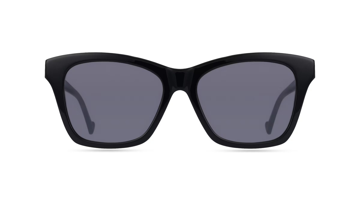 MINI EYEWEAR 746003 Sonnenbrille Butterfly, Vollrand, Kunststoff, Damen, schwarz, grau - Bild 1