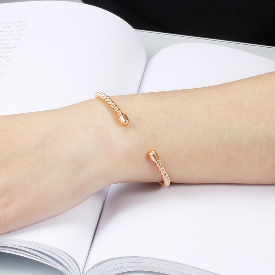Wucifang Jewelry Armband, Titan, Schwarz, Damen - Bild 2