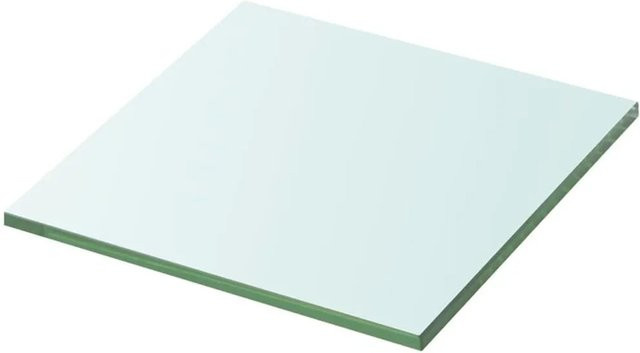 vidaXL Regalboden Glas Transparent B: 20 cm, T: 20 cm, H: 1 cm - Bild 1
