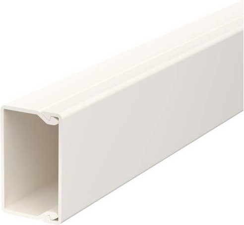 OBO Bettermann Wand- und Deckenkanal aus Kunststoff in Weiß, B/H: 40 x 25 mm - Bild 1