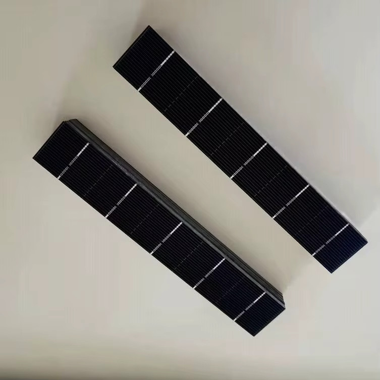 100 Stück monokristalline Silizium-Solarzellen A-Qualität von ALLMEJORES für den Eigenbau von Solarpanels, Maße: 157 mm x 26 mm - Bild 5