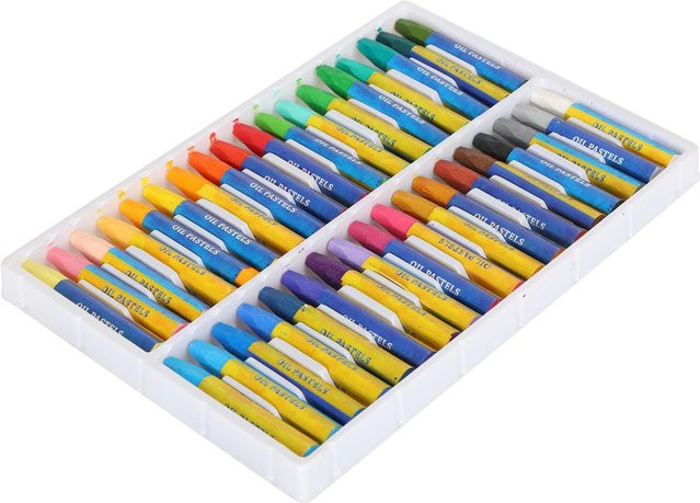 Wosawe Ölpastellkreiden Set mit 36 Farben in Blau und Mehrfarbig für Kinder und Schule - Bild 1