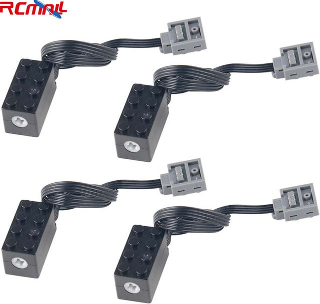 RCmall Antriebsmotor, 4-teiliges Set, Vorwärts und Rückwärts, Langsam Geschwindigkeit & Drehmoment - Bild 1