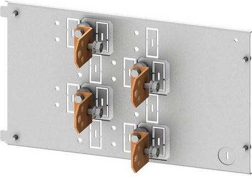 Siemens Energieverteiler 8PQ6000-8BA21 in Grau für den Einbau - Bild 1