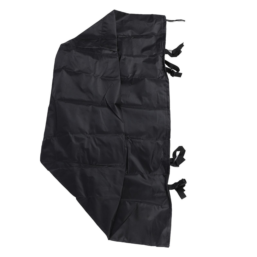 Quadratische Feuerstellenabdeckung CosyHome Silberbeschichtet, Wasser- und Sonnenbeständig, Farbe: Silber/Schwarz, B/T/H: 114,3 x 58,42 x 63,5 cm - Bild 4