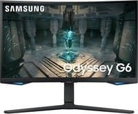 Samsung Odyssey G6 S27BG650EU Gaming-Monitor, 27 Zoll, QHD, 240 Hz, 1 ms, Schwarz - Bild 1