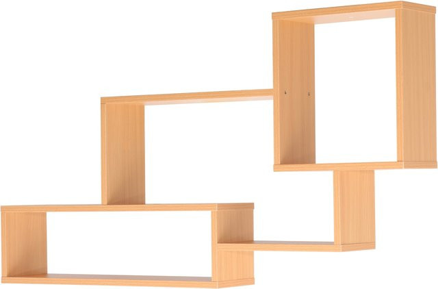 Wandregal Daniela von möbel direkt online, modernes Wandregal aus beschichtetem Holzwerkstoff, B/T/H: 104 x 58 x 15 cm - Bild 1