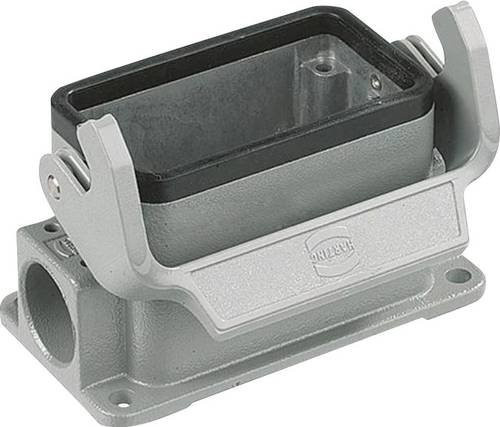 HARTING Sockelgehäuse Han 10B-asg1-LB-16 09300101256 in Grau aus Kunststoff - Bild 1
