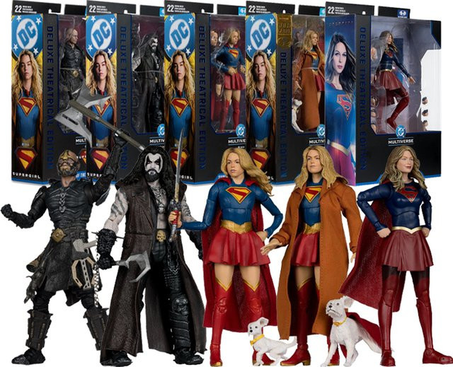 McFarlane Toys Supergirl & Krypto, Actionfigur, 7-Zoll - Bild 1